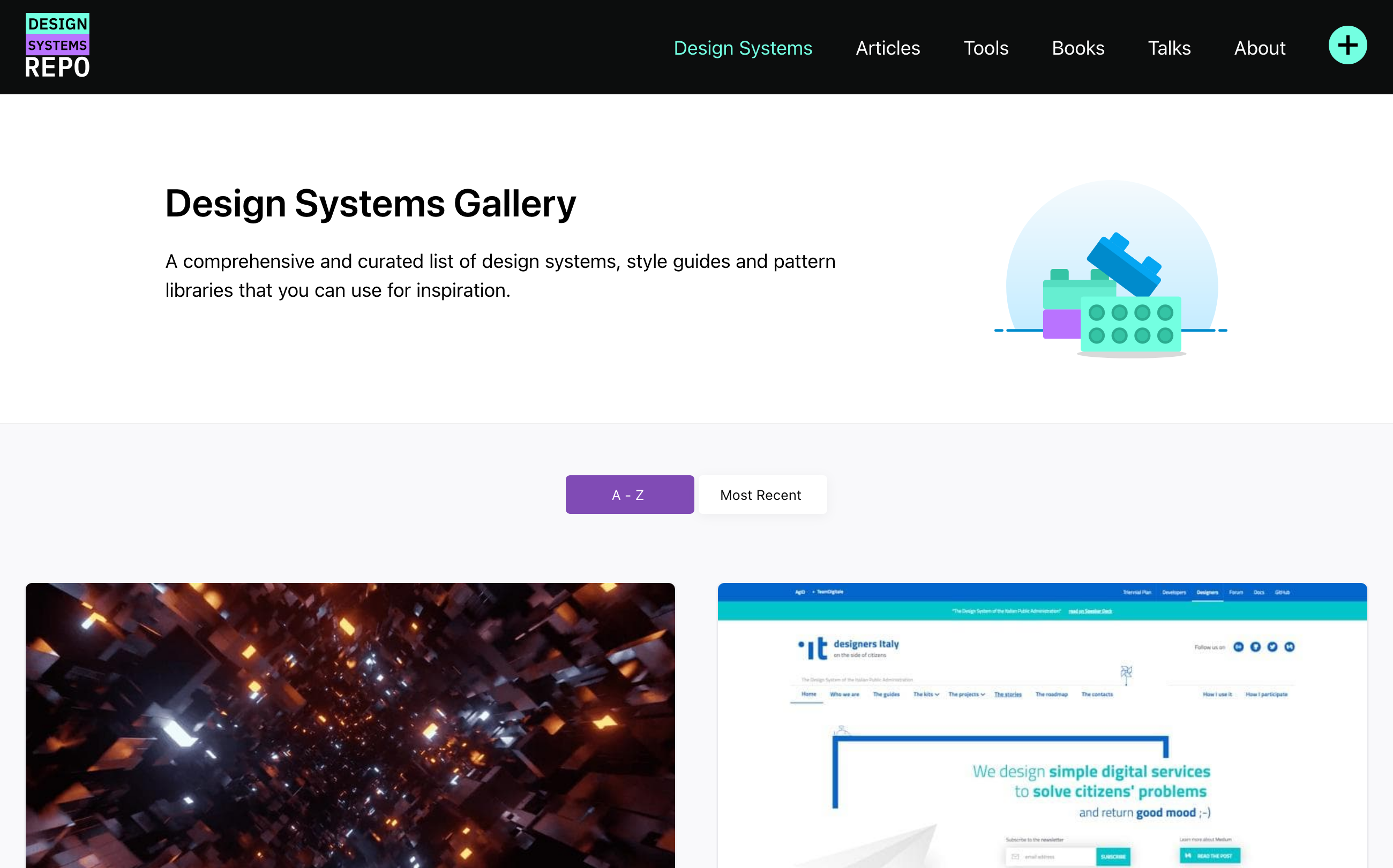 Design Systems Surf Database Website